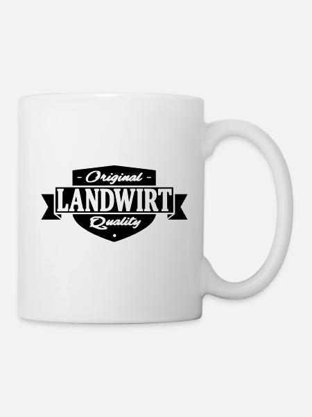 landwirt - Tasse - Weiß