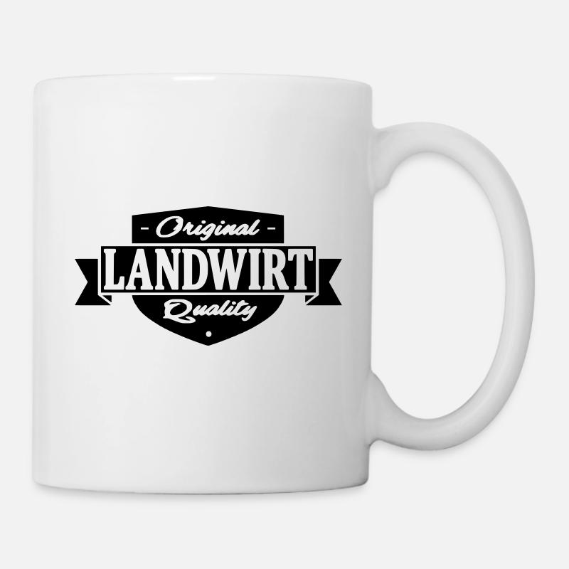 landwirt - Tasse - Weiß
