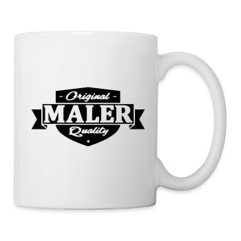 maler - Tasse - Weiß - Rechts