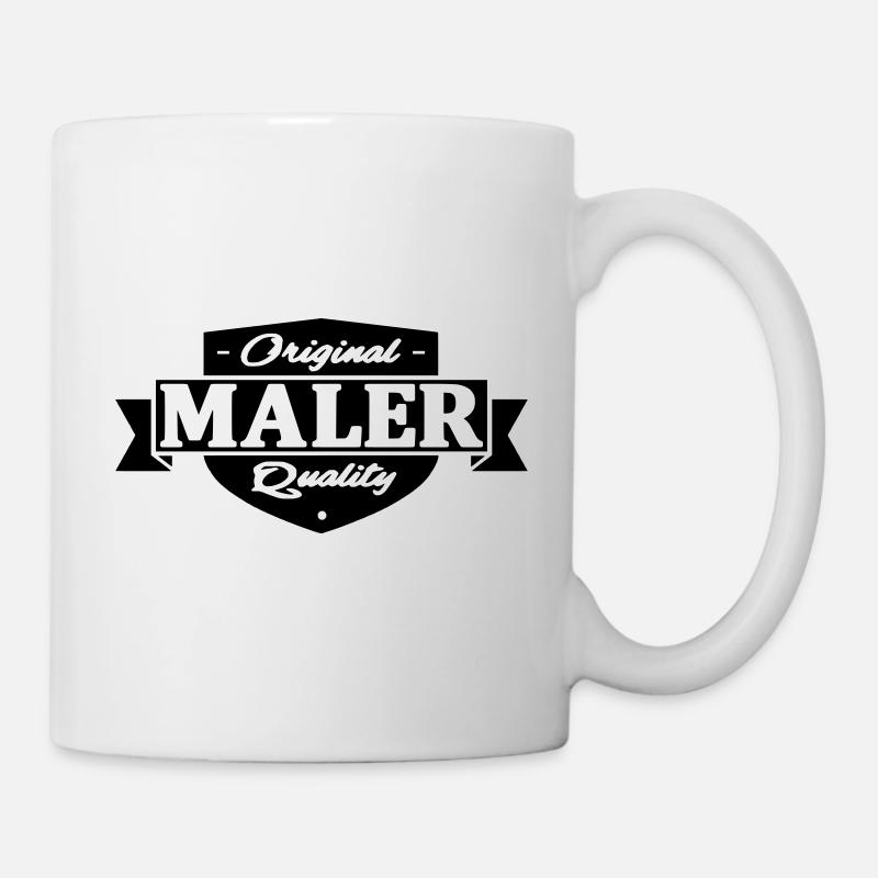 maler - Tasse - Weiß