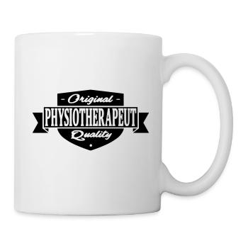 physiotherapeut - Tasse - Weiß - Rechts