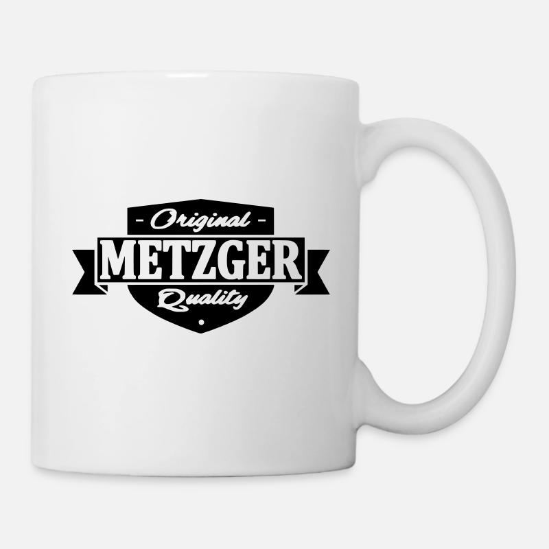metzger - Tasse - Weiß