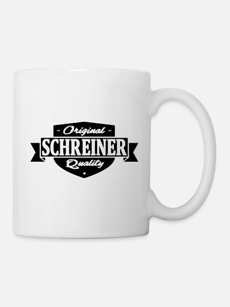 schreiner - Tasse - Weiß