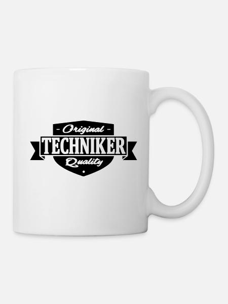 techniker - Tasse - Weiß