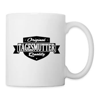 tagesmutter - Tasse - Weiß - Rechts