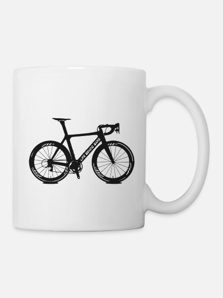 life behind bars - Tasse - Weiß