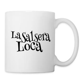 La Salsera Loca danse salsa mode - Mug blanc - blanc - Droite