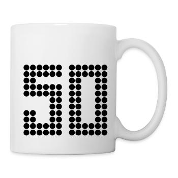 50 - Mug blanc - blanc - Droite
