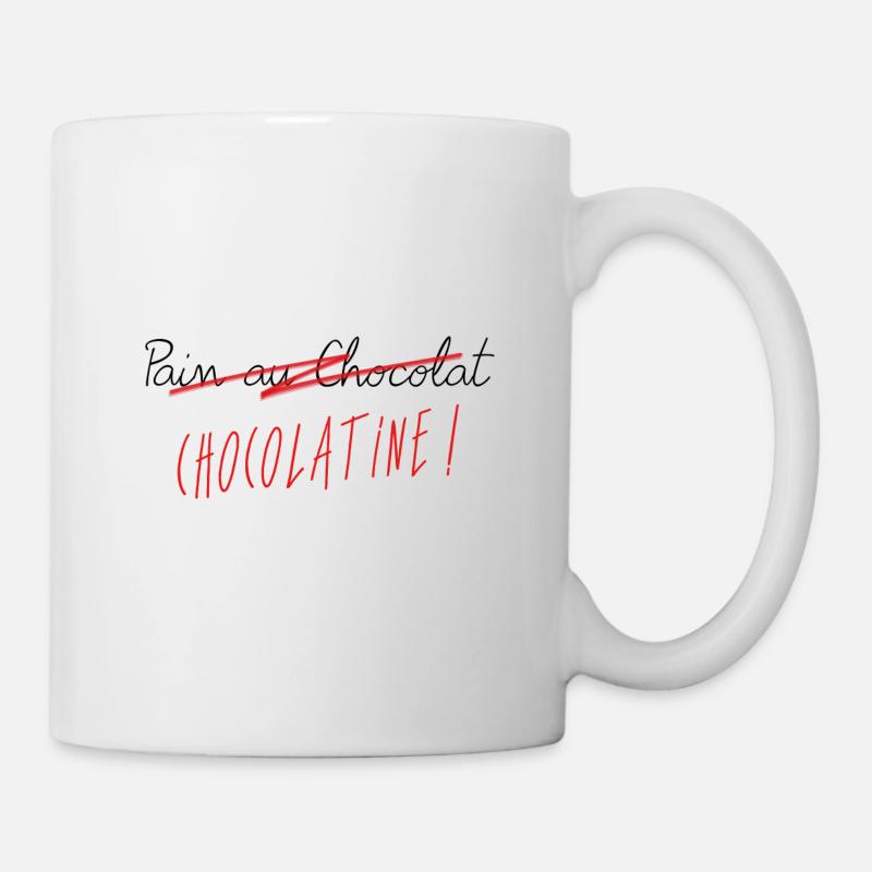 Chocolatine ! - Mug blanc - blanc