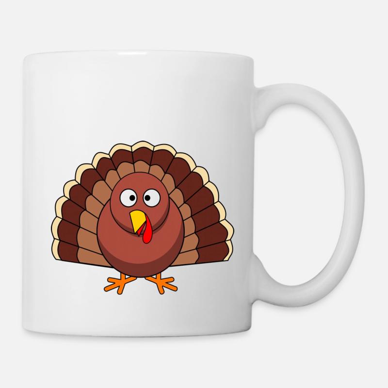 Pita la dinde - Mug blanc - blanc