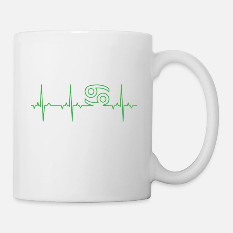 ECG Zodiac - Cancer - Mug - white