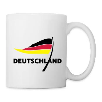 Deutschland - Tasse - Weiß - Rechts