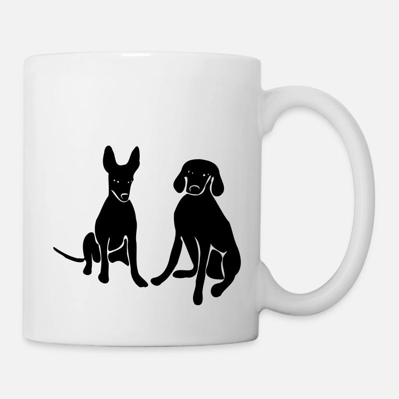 Chiens - Mug blanc - blanc
