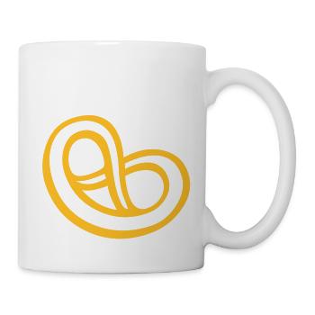 Bretzel aiment Muc Munich - Mug blanc - blanc - Droite