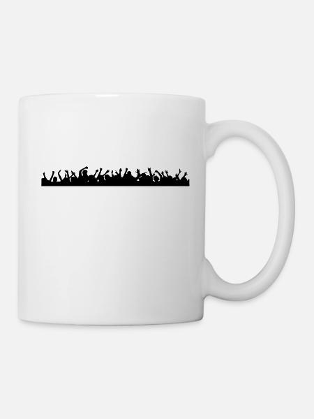 crowd_people - Mug - white