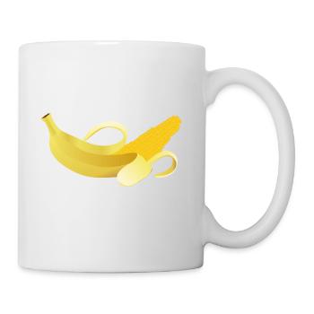 Hybrid Banana - Tasse - Weiß - Rechts