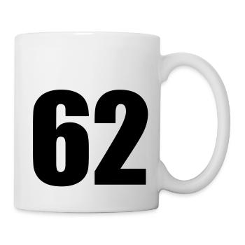 62 - Tasse - Weiß - Rechts