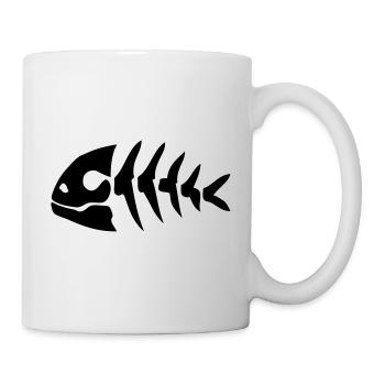 fishbones - Mug - white - Right