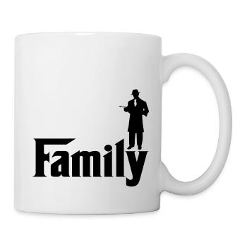 famille - Mug blanc - blanc - Droite
