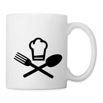 koch_logo_f1 - Mug - white - Right