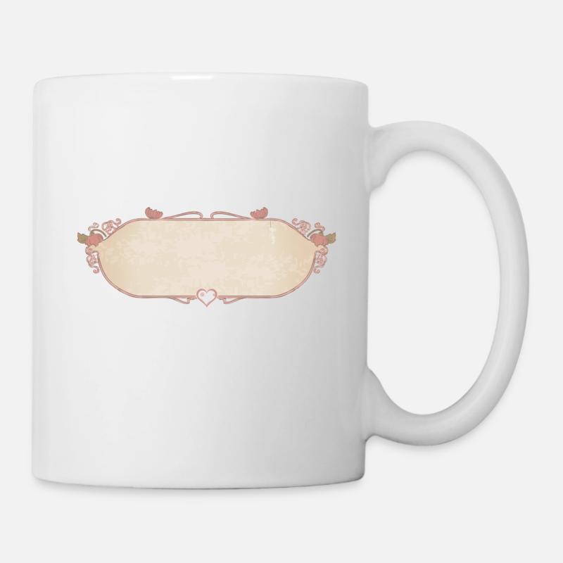 Vintage Shield - Mug - white