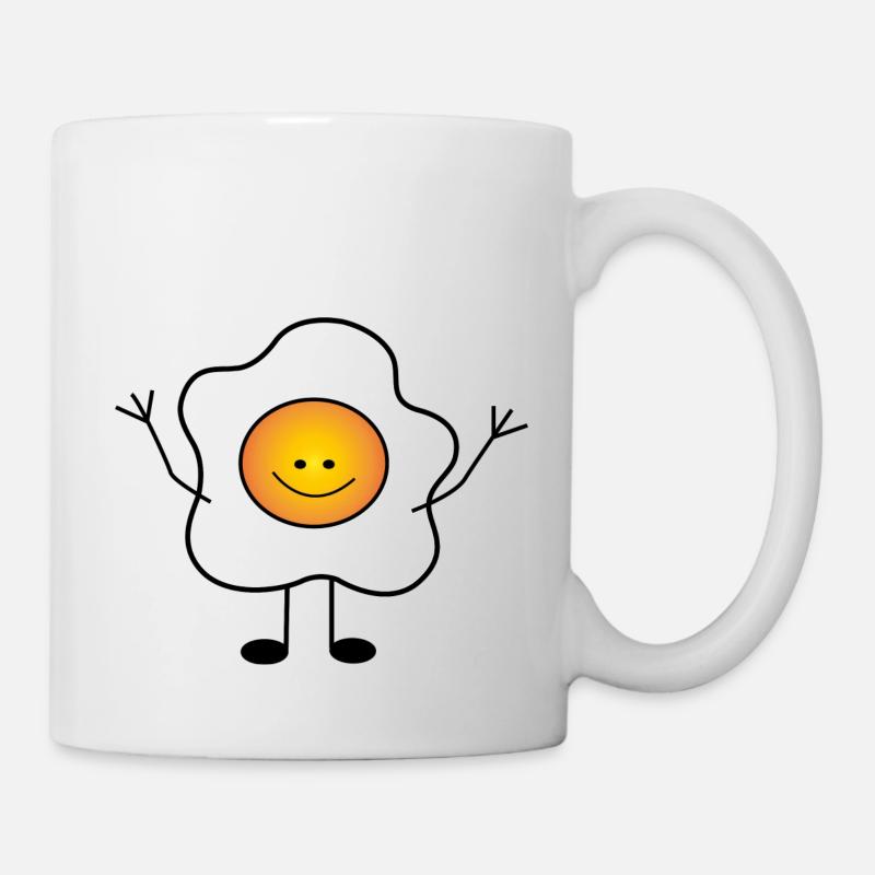 egg - Tasse - Weiß