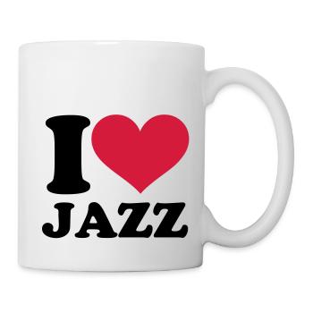 Jazz - Tasse - Weiß - Rechts