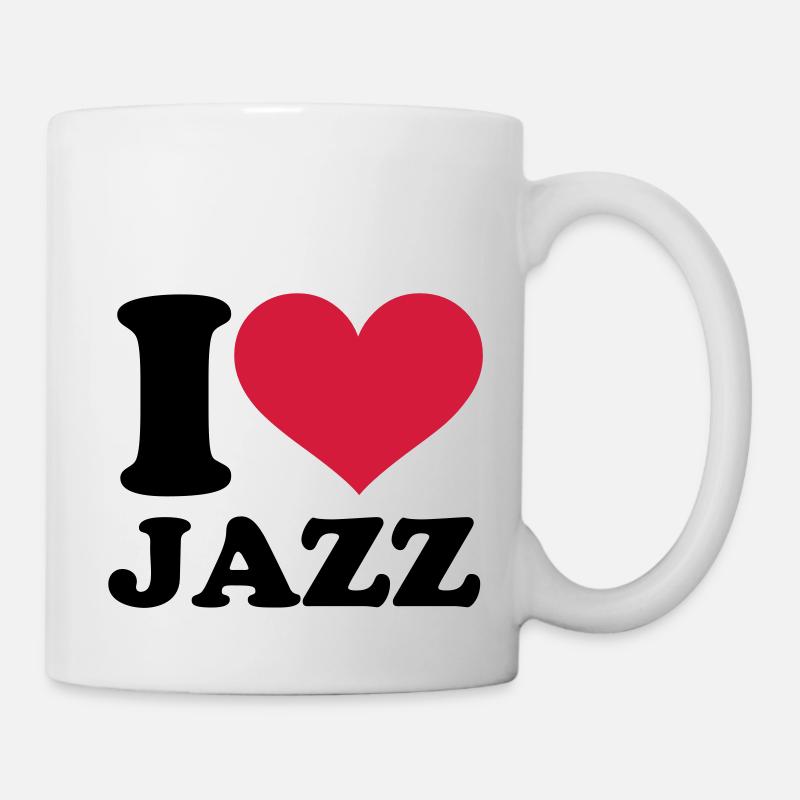 Jazz - Tasse - Weiß