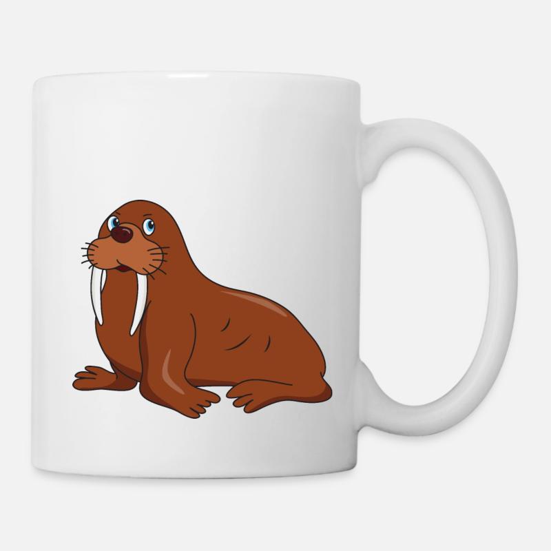 Walross - Tasse - Weiß