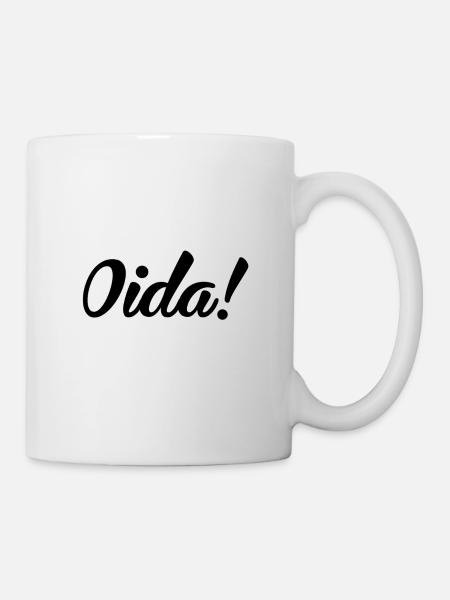 Oida! - Tasse - Weiß