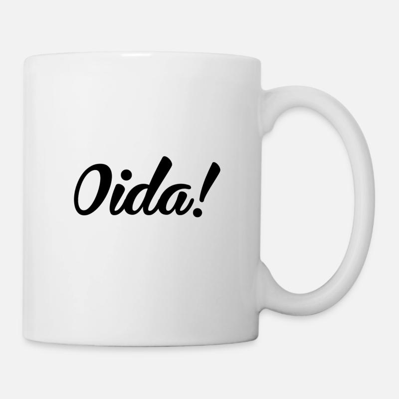 Oida! - Tasse - Weiß