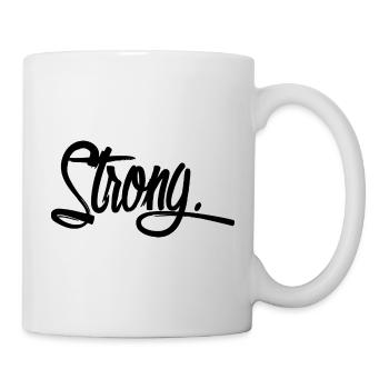 strong black - Mug - white - Right