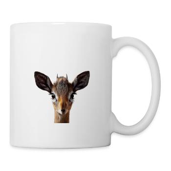 Antilope, Dik - Tasse - Weiß - Rechts