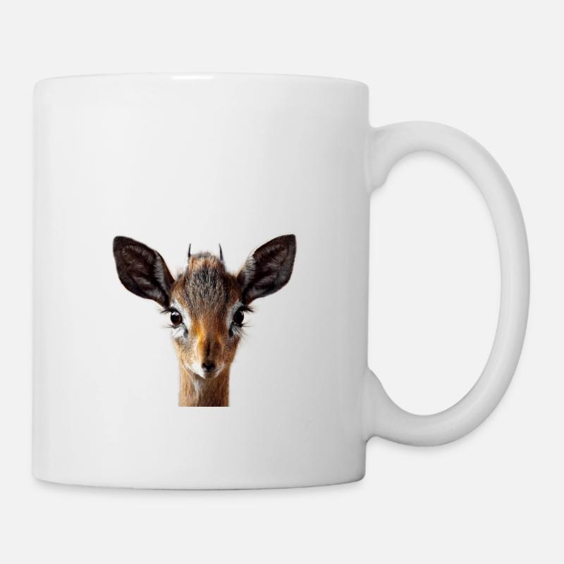 Antilope, Dik - Mug blanc - blanc