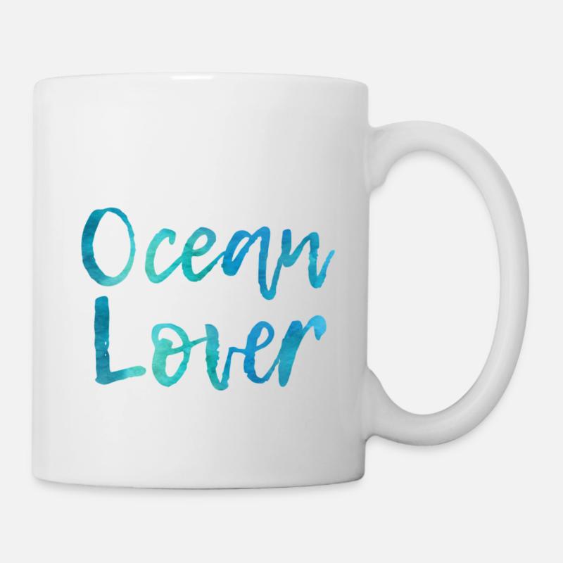 Ocean Lover - Tasse - Weiß
