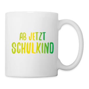 From now on school school start gift - Mug - white - Right