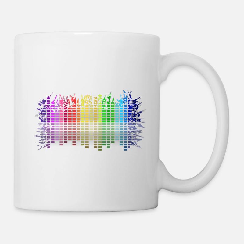 Streu-Equalizer - Tasse - Weiß