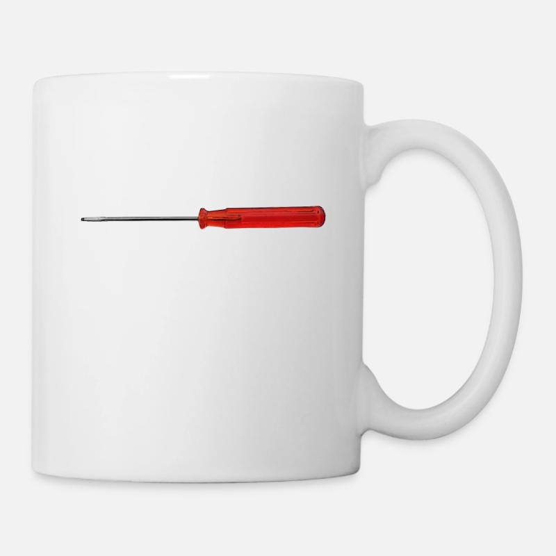tournevis - Mug blanc - blanc