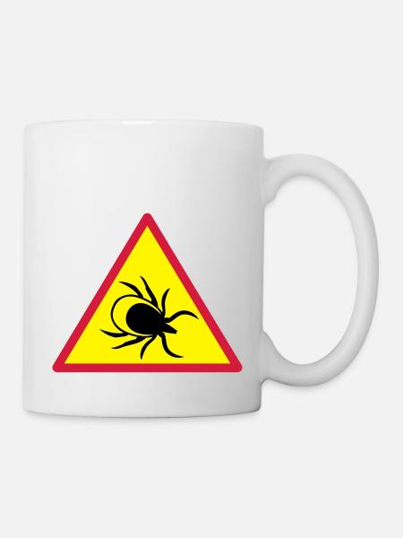 Tiques d'attention - Mug blanc - blanc