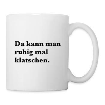 Since you can quiet times clap - Germany - Mug - white - Right