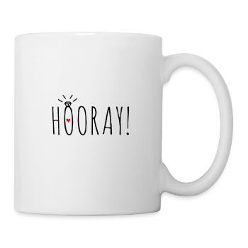 Hooray! hen - Mug - white - Right