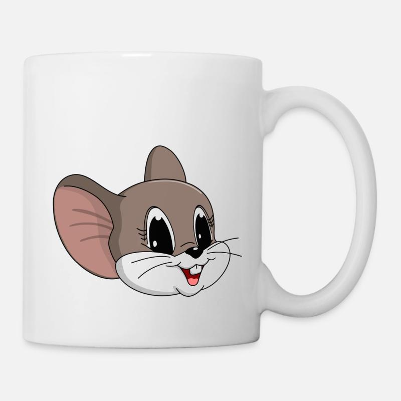 lorey.w "kleine Maus", Mädchen - Tasse - Weiß