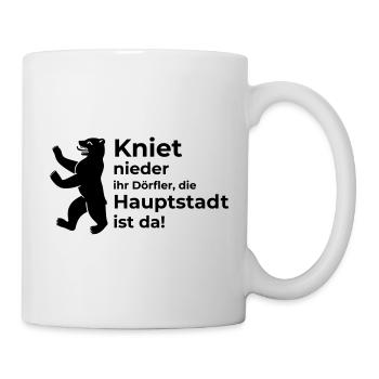 Berlin ist da - Tasse - Weiß - Rechts