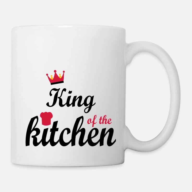 kochen - Tasse - Weiß