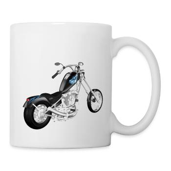 Motocycle - Mug blanc - blanc - Droite