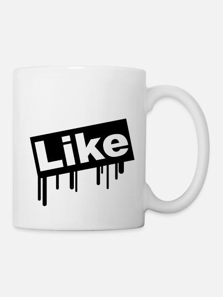 like - Tasse - Weiß