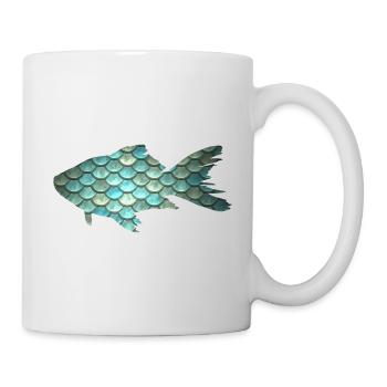 poisson - Mug blanc - blanc - Droite