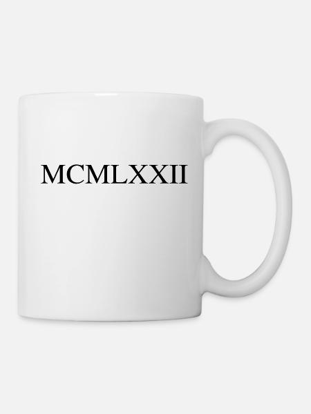 1972 - Mug blanc - blanc