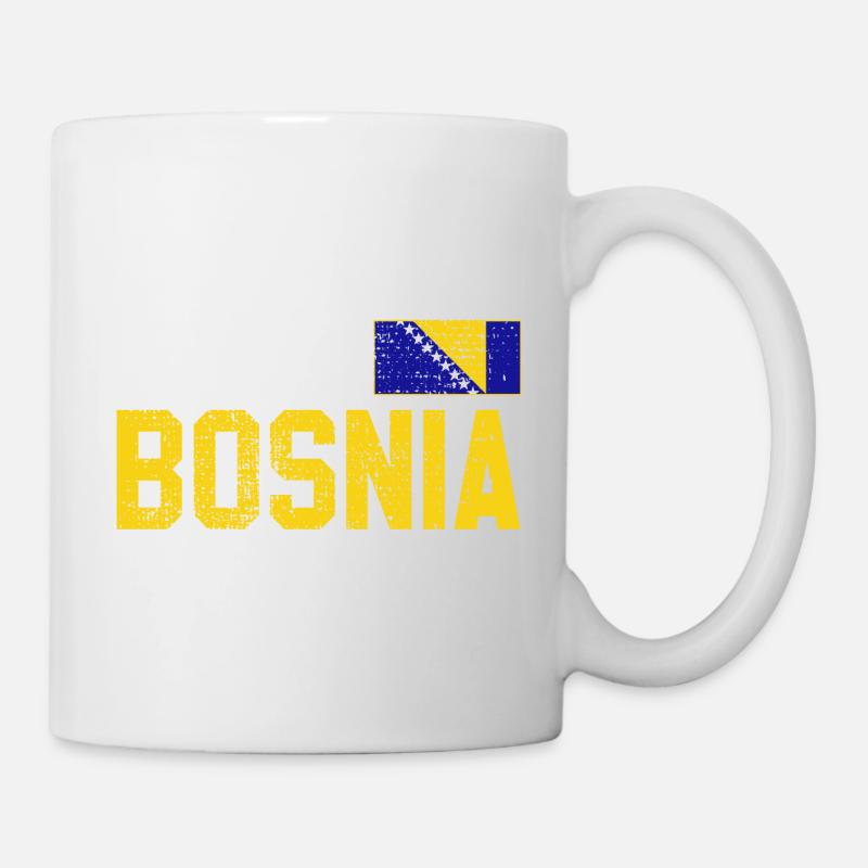 Bosnie - Mug blanc - blanc