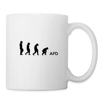 Degeneration bringt AFD - Tasse - Weiß - Rechts